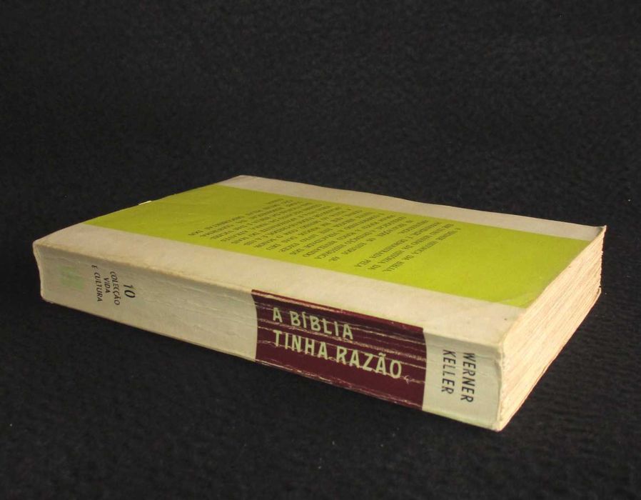 Livro A Bíblia Tinha Razão Werner Keller