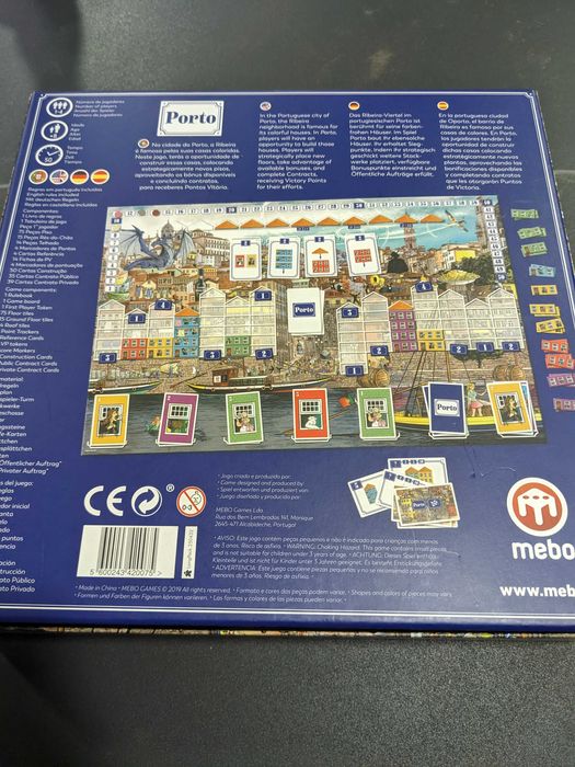 Porto jogo Tabuleiro