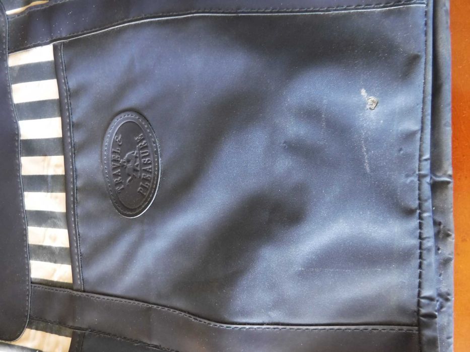 Saco de Praia Azul e branco