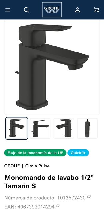 Torneira monocomando Grohe Clova Pulse NOVO