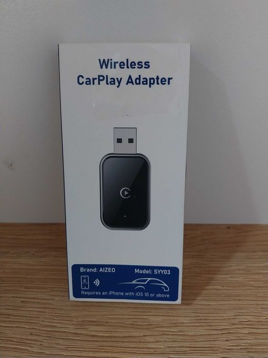 Adapter bezprzewodowy CARPLAY Bluetooth USB WI-FI Apple iOS