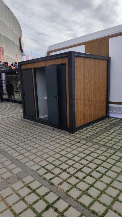 Kontener sanitarny 3x damski-męski-prysznic 2,4x3m nowy 7,2m²