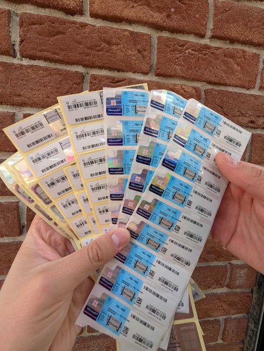 Windows 11 Pro Sticker OEM | Стікер Віндовс 11 Про ОЕМ Стикер Виндовс