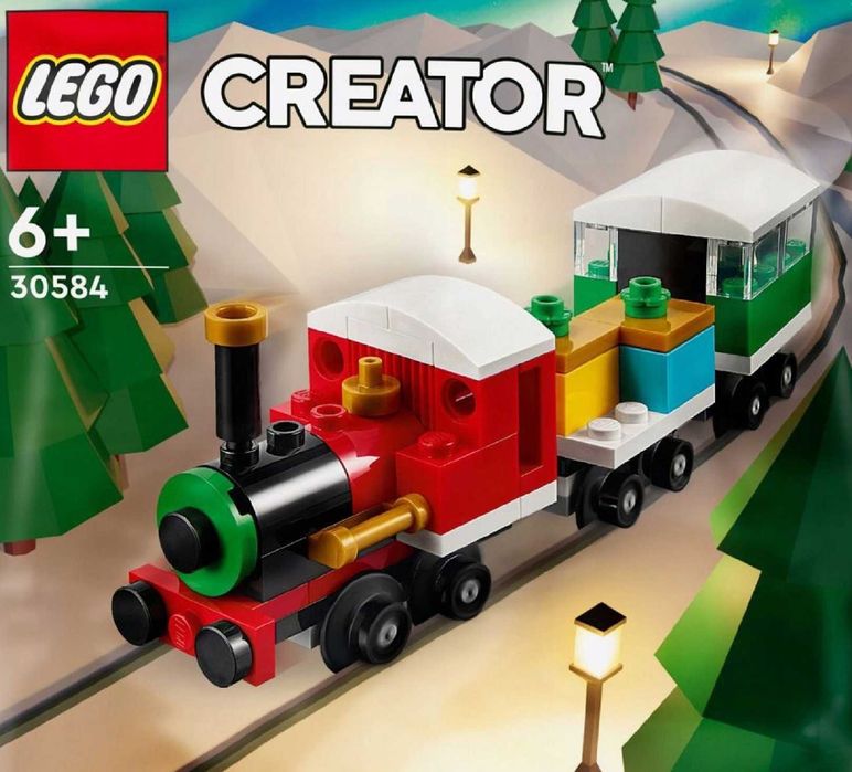 LEGO Creator 30584 Świąteczny Pociąg Urodzinowy LEGO Creator 30584