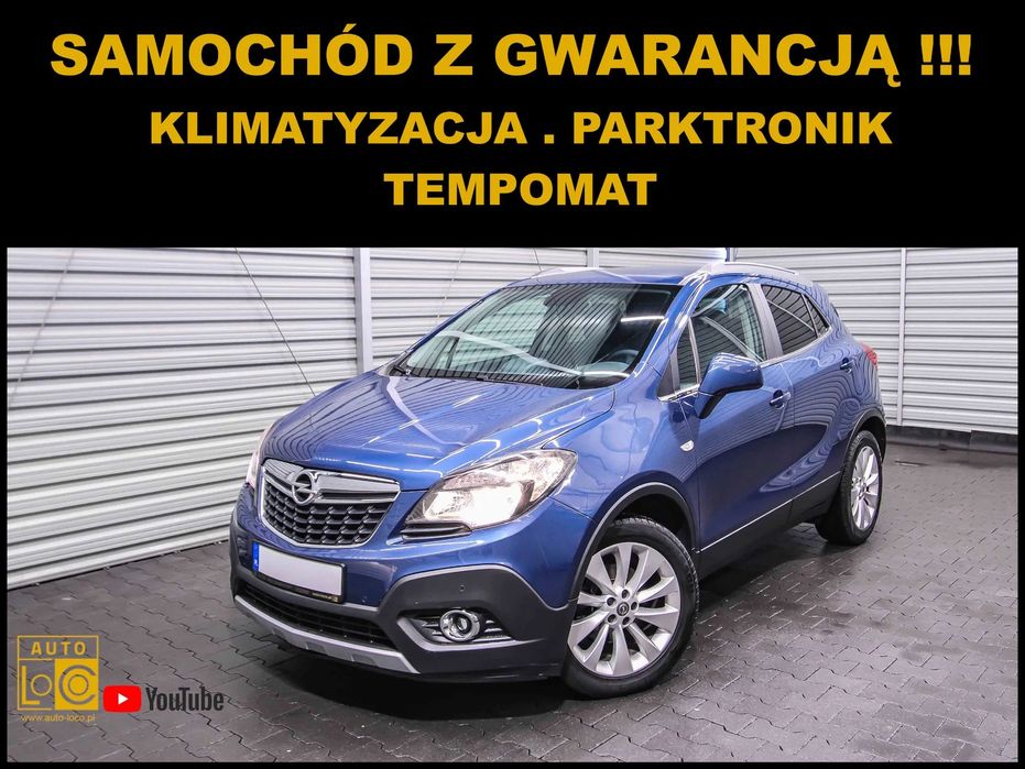 Opel Mokka Klimatronik + SKÓRA + Parktronik + Tempomat + ZAREJESTROWANY !!!