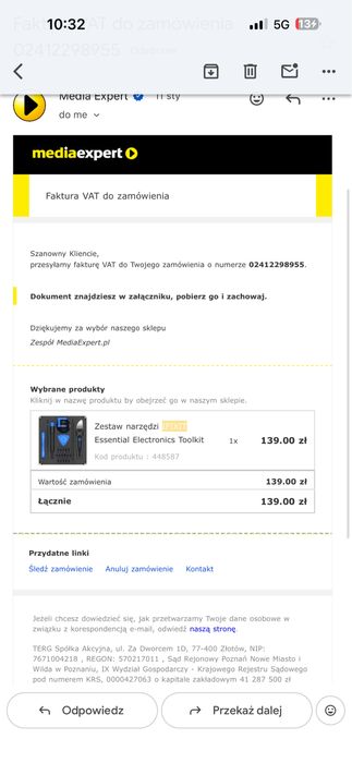 Zestaw do naprawy telefonow