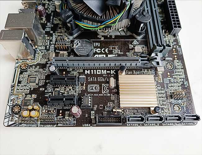 Материнська плата ASUS H110M-K + Intel Core i5 6400 комплект для ПК