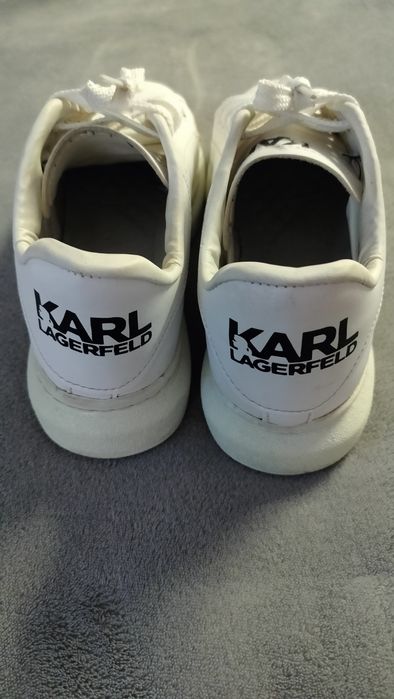 Buty damskie sportowe białe  sneakersy Karl Lagerfeld 40
