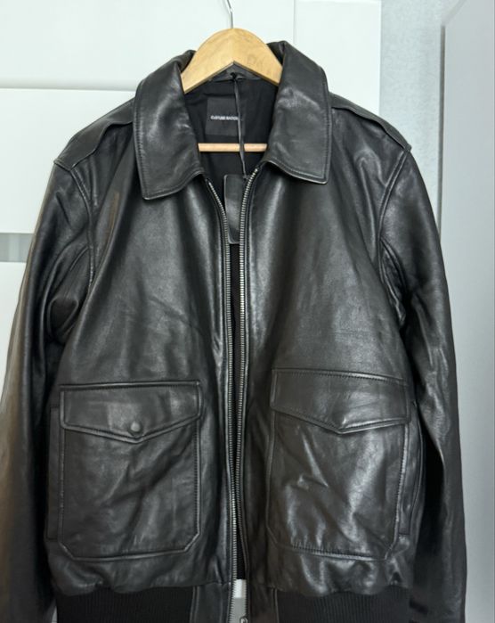 Мужская   кожаная куртка ,CoSTUME NATIONAL