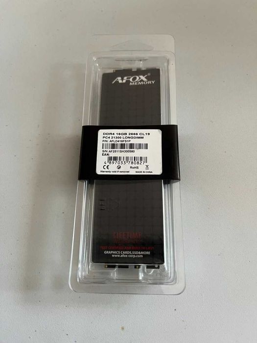 Pamięć RAM AFOX DDR4 16GB 2666MHz nowa gwarancja