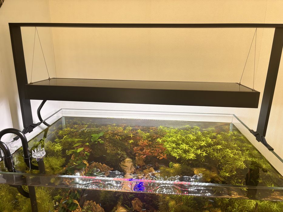 AQUAEL UltraScape 90 Forest – Estrutura + LED 56W – Estado Impecável