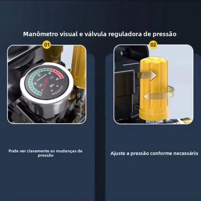 Maquina de lavar à pressão 250bar/3625psi 220v