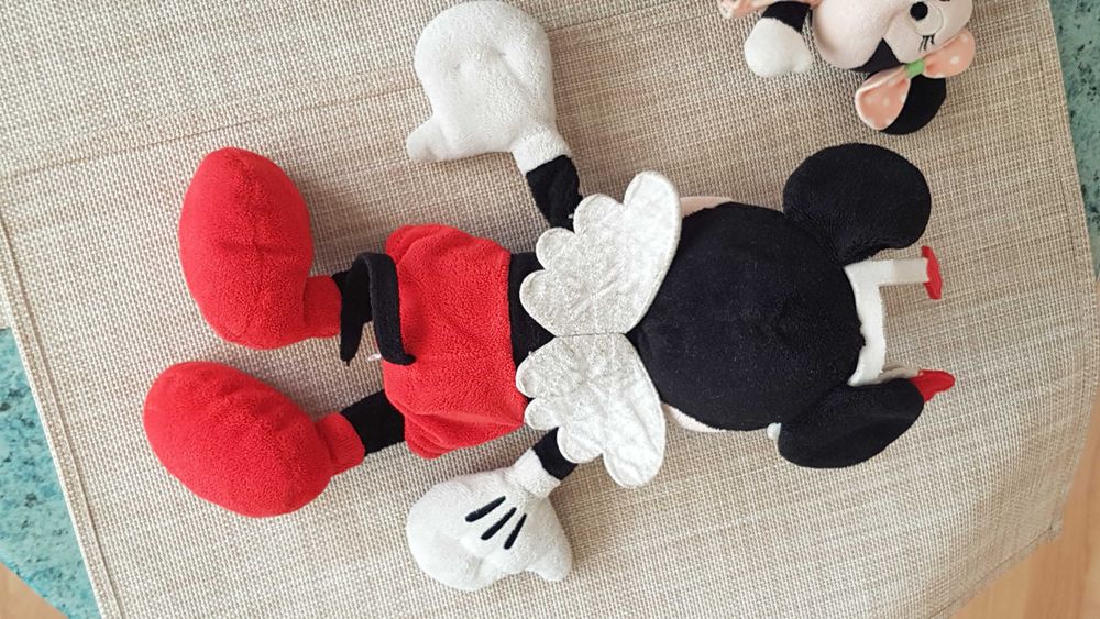 Zestaw pluszaki myszki Miki i Minnie
