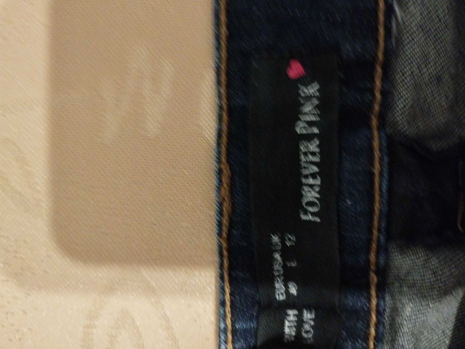 Jeansy r. 40 Forever Pink