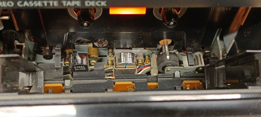 Кассетна дека Onkyo Integra TA-2500 (відео роботи ! ) 3-Нeаd !!