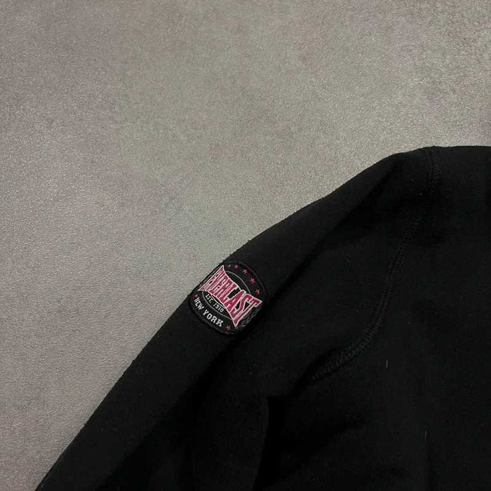 Vintage Bluza Everlast Zip Up Hoodie Sherpa Fleece Coquette Retro