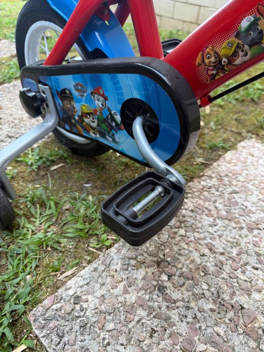 Bicicleta criança Patrulha Pata