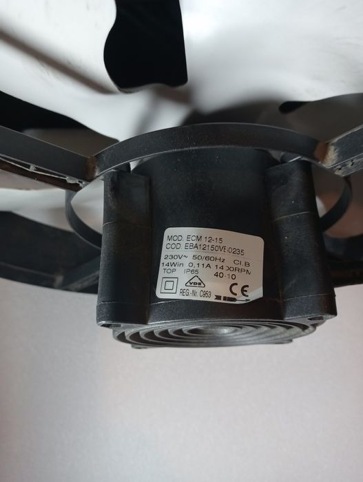 Вентилятор промышленный , осевой,260 мм,73 вт.