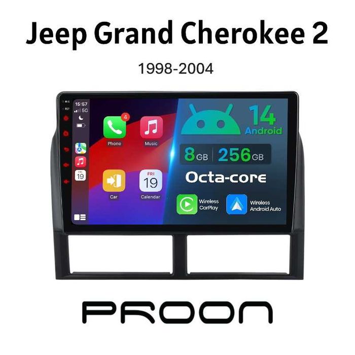 Auto Rádio Jeep Grand Cherokee II, WJ,  Ano 1998 e 1999 e 2000 e 2004