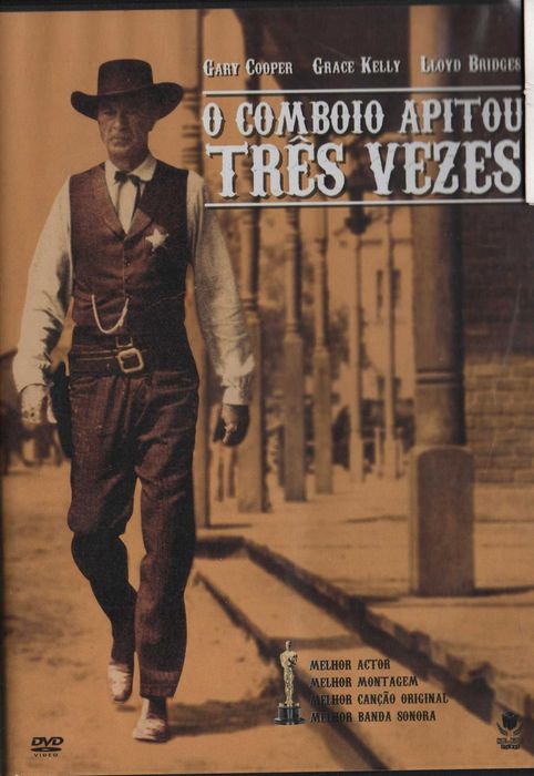 Dvd O Comboio Apitou Três Vezes - western - Gary Cooper/  Grace Kelly