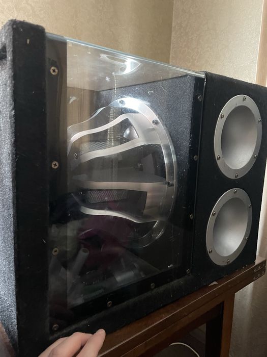 Сабвуфер 12 дюймів та моноблок/підсилювач