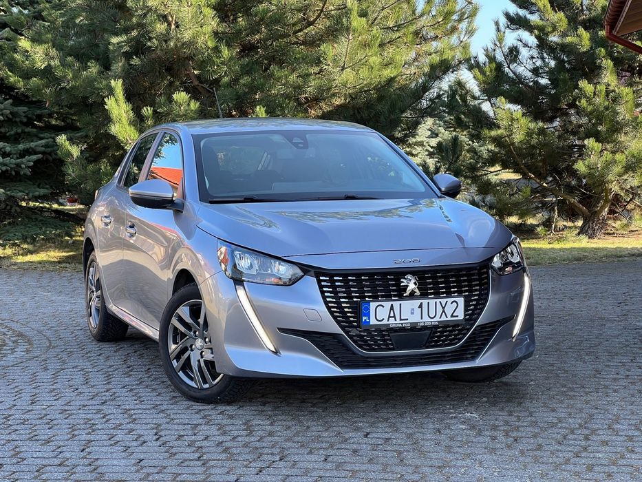 Peugeot 208 1 WŁAŚC Polski salon NISKI PRZEBIEG bezwypadkowy CARPLAY czuj park LED