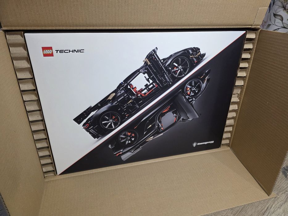 Novo Lego Technic 42232 Koenigsegg Sadair's Spear Megacar