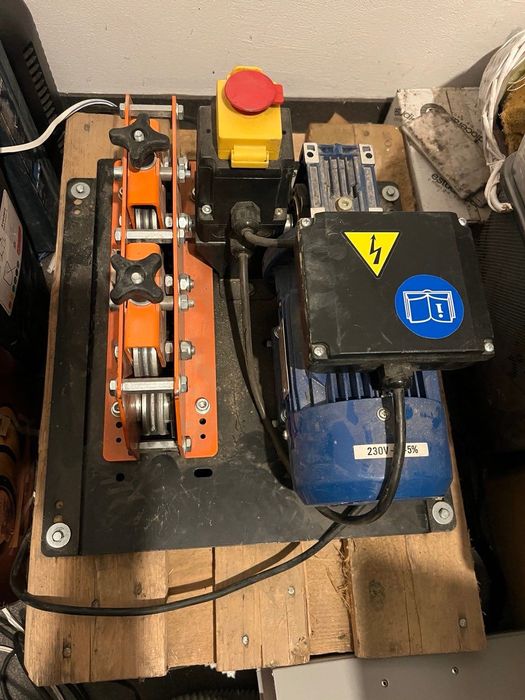 MARTECH MTD-1 prościarka + napęd elektryczny
