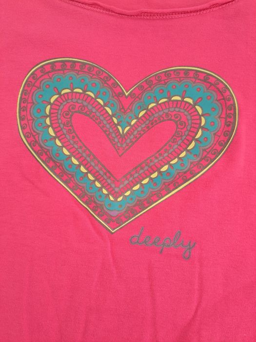 T-shirt Deeply 15-17 anos rosa fuscia