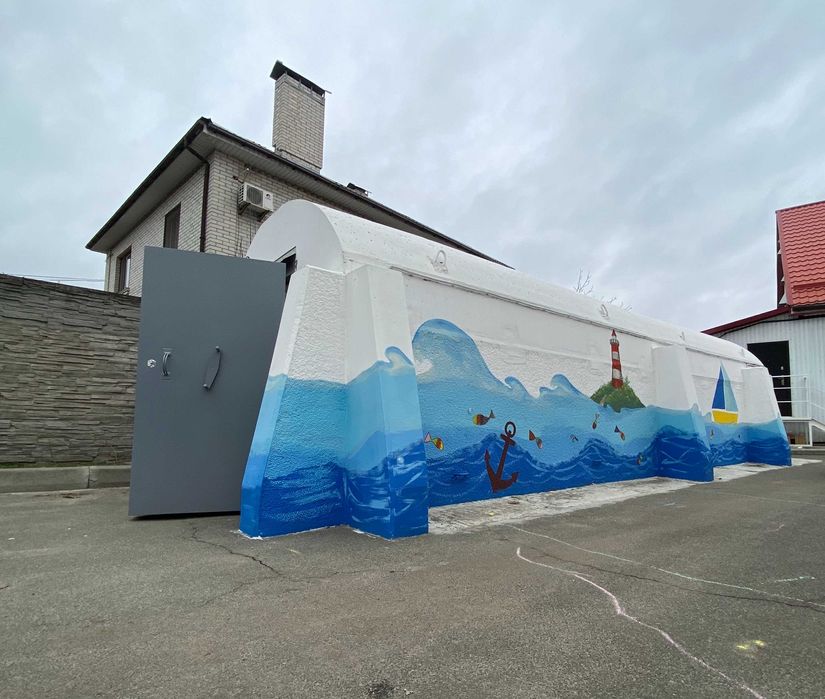 Надійне укриття цивільного захисту. Перевірено реальними обстрілами.