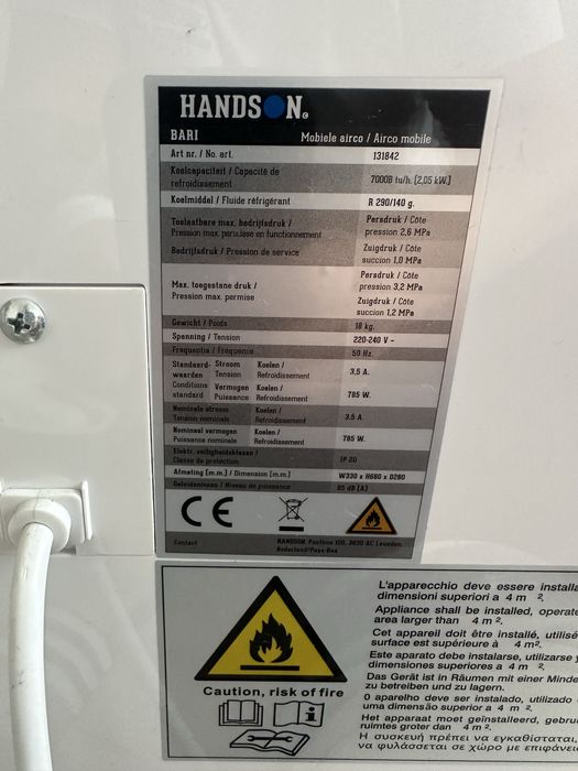 Klimatyzator przenośny