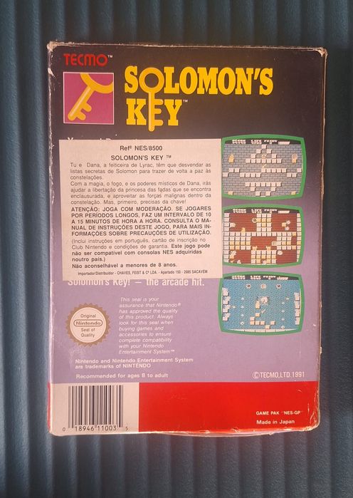 Solomon's Key NES – Completo