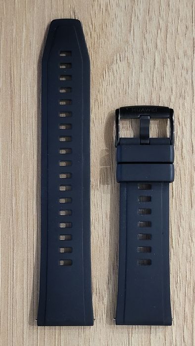 Pasek do zegarka Huawei GT 5 46mm czarny oryginalny 22mm super stan