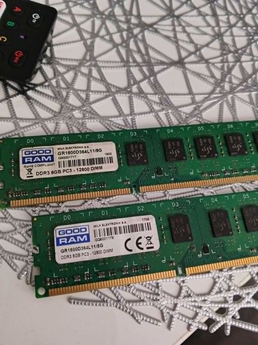 16(8x2) GB pamięci GOODRAM 1600mhz CL11 PC używane