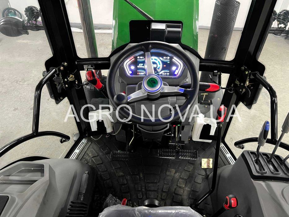 Новий Мінітрактор EUROFENG 554 LUX Кондиціонер Примусова Гідравліка