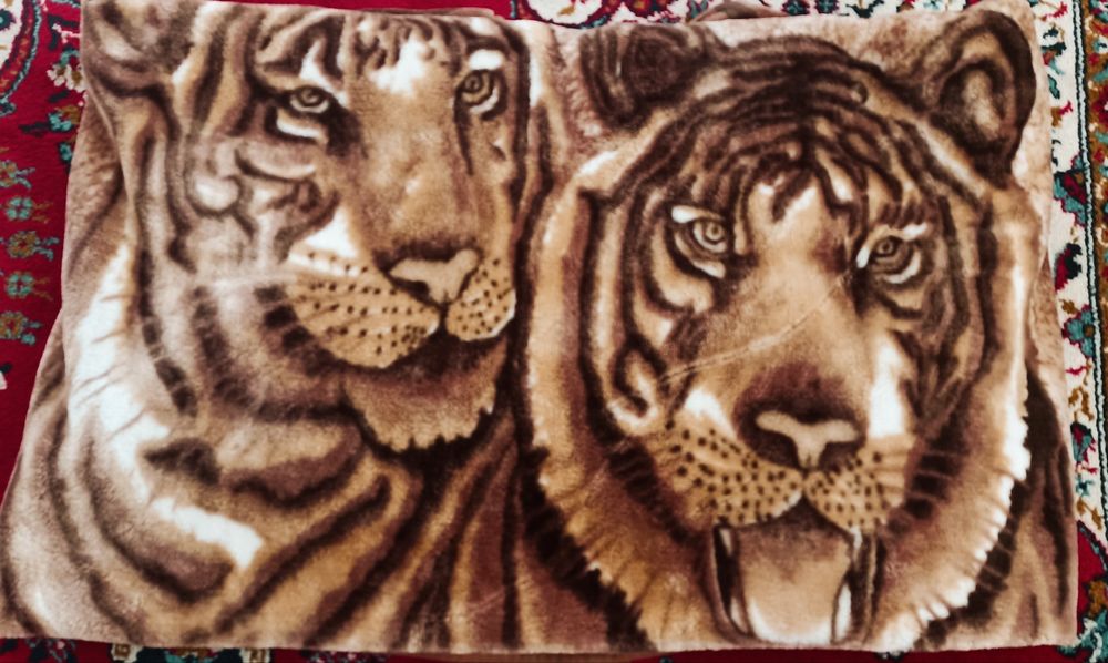 Плед на ліжко стрижений