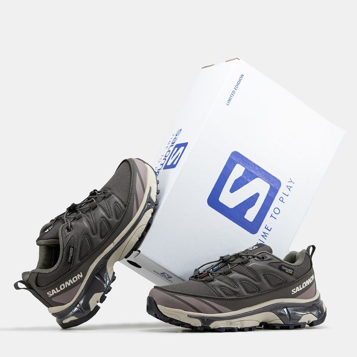 Кросівки Кроссовки Salomon XA Pro Street Gore-Tex Термо Brown Коричневый Коричневий Кросовки Демісезон