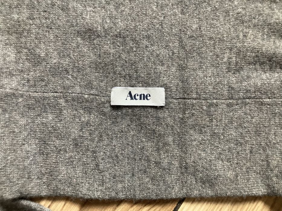 ACNE szal rekawiczki kaszmir mitenki xs s
