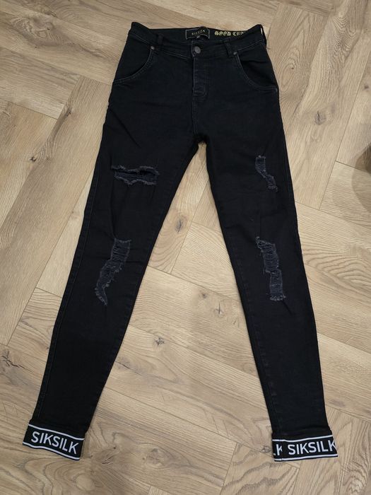 Spodnie SikSilk czarne