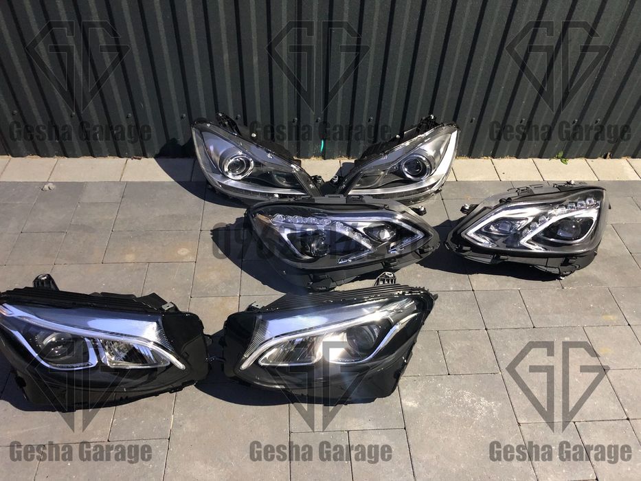 Наличие Фары фари w156w166w292w177w204w253w117w213w222w447 led xenon