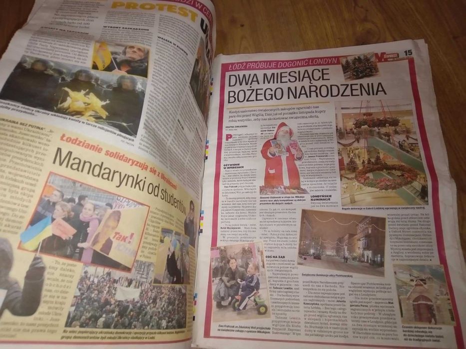 Express Ilustrowany Tygodnik Łódzka Gazeta Czasopismo listopad 26 2004