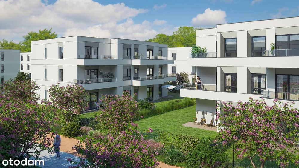 2-pokojowe mieszkanie 44m2 + balkon Bezpośrednio