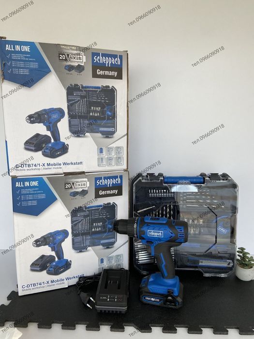 АКЦІЯ НІМЕЧЧИНА Шуруповерт, шурупокрут, шуруповёрт,Parksiide Scheppach