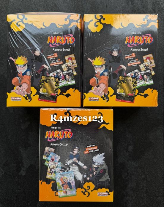 Naruto Mythos tcg 1 edition starter pack - під замовлення: 5 000