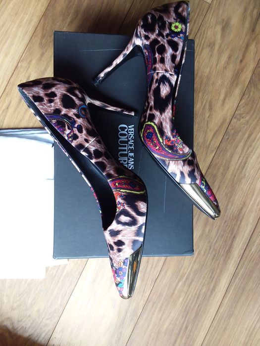 Szpilki Versace Jeans Couture Chloe