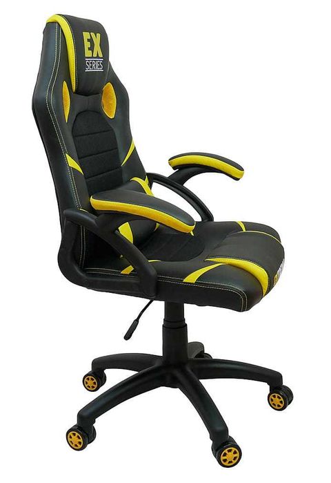 Fotel Gamingowy dla Gracza Extreme EX Black/Yellow