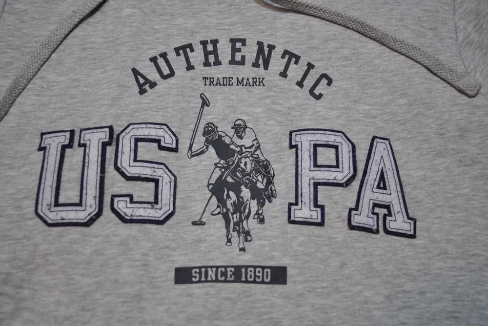 U.S. POLO ASSN. XL bluza męska bawełniana z kapturem kangurka rs3v