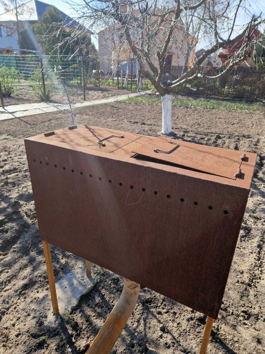 стационарная металлическая коптилка