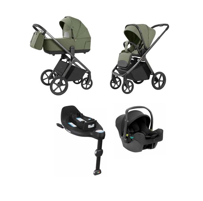 Carrello Vector wózek uniwersalny 4w1 gondola+ spacerówka + fotelik