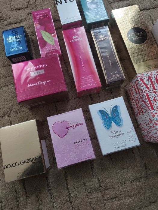 Парфум franck olivier духи  212 nyc Elizabeth  arden salvatore  feragamo bvlgari